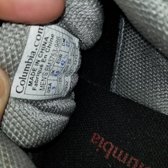 Columbia Master Fly Trail Shoe Sz 9 Men's - Picture 8 of 9